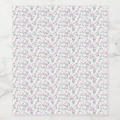 Étiquette Pour Bouteilles De Vin Faire-part de grossesses (Étiquettes simples)