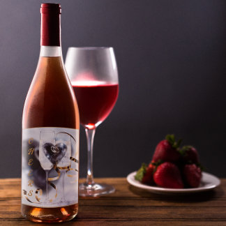 Étiquette Pour Bouteilles De Vin Faisons un toast ! Santé!