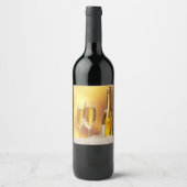 Étiquette Pour Bouteilles De Vin Fait maison (Devant)