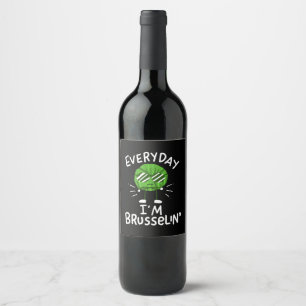 Étiquette Pour Bouteilles De Vin Fantaisie Vegan Bruxelles