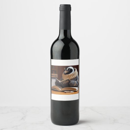 Étiquette Pour Bouteilles De Vin FAQ Linuxeros (Devant)