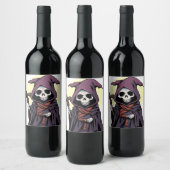Étiquette Pour Bouteilles De Vin Faucheuse (Bouteilles)