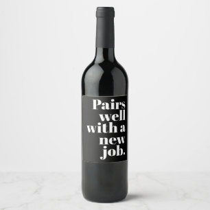 Étiquette Pour Bouteilles De Vin Félicitations