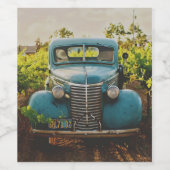 ÉTIQUETTE POUR BOUTEILLES DE VIN FERMHOUSE VIN ÉTIQUETTE MARIAGE (Étiquettes simples)