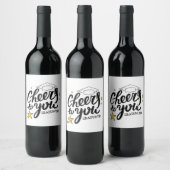 Étiquette Pour Bouteilles De Vin Fête de la meilleure Graduation Graphiques (Bouteilles)