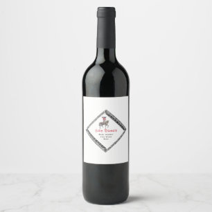 Étiquette Pour Bouteilles De Vin Fête de Naissance de Bébé Renaissance Médiévale Ch