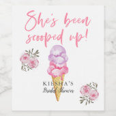 Étiquette Pour Bouteilles De Vin Fête des mariées intégrée (Étiquettes simples)