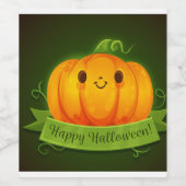 Étiquette Pour Bouteilles De Vin Fête d'Halloween (Étiquettes simples)