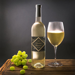Étiquette Pour Bouteilles De Vin Fête du Birthday