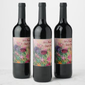 Étiquette Pour Bouteilles De Vin Fête du jardin (Bouteilles)