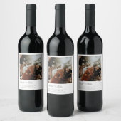 Étiquette Pour Bouteilles De Vin Fiançailles de légende officiel Enregistrer la dat (Bouteilles)