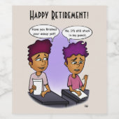 Étiquette Pour Bouteilles De Vin Fixé Dans Le Crayon Flexible (Étiquettes simples)