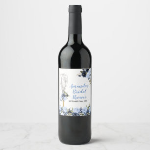 Étiquette Pour Bouteilles De Vin Fleurs de marine bientôt emportées