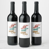 Étiquette Pour Bouteilles De Vin Food and Beverage Label Set (Bouteilles)
