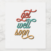 Étiquette Pour Bouteilles De Vin Food and Beverage Label Set (Étiquettes simples)