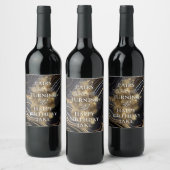Étiquette Pour Bouteilles De Vin Food and Beverage Label Set (Bouteilles)