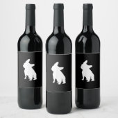 Étiquette Pour Bouteilles De Vin français bulldog | frenchie cadeau mignon (Bouteilles)