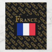 ÉTIQUETTE POUR BOUTEILLES DE VIN FRANCE (Étiquettes simples)