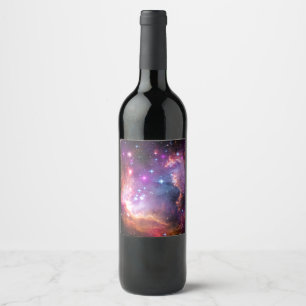 Étiquette Pour Bouteilles De Vin Galaxie Angélique Falln