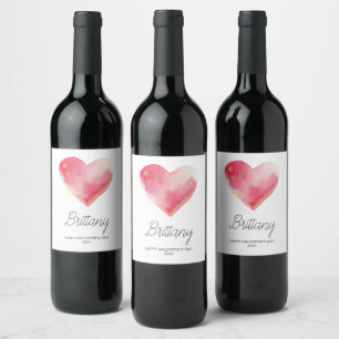 Étiquette Pour Bouteilles De Vin Galentines Day Friendship Bestie Love Gal Pal Don
