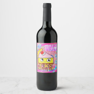 Étiquette Pour Bouteilles De Vin Gâteau Polly - Tortina -
