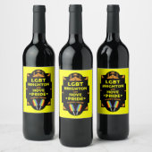 Étiquette Pour Bouteilles De Vin Gay pride Brighton (Bouteilles)