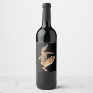 Étiquette Pour Bouteilles De Vin Gecko léopard