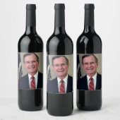 Étiquette Pour Bouteilles De Vin George Bush (Bouteilles)