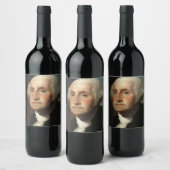 Étiquette Pour Bouteilles De Vin George Washington Président (Bouteilles)
