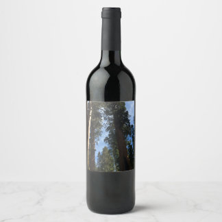 Étiquette Pour Bouteilles De Vin Giant Sequoia
