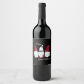 Étiquette Pour Bouteilles De Vin Gnome (Devant)