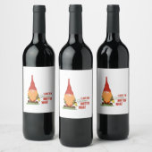 Étiquette Pour Bouteilles De Vin Gnome Importance Quoi (Bouteilles)