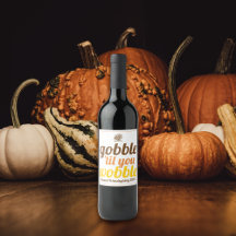 Gobble 'jusqu'à ce que vous marchez drôle automne 