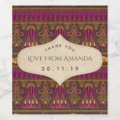 Étiquette Pour Bouteilles De Vin Gold Foil parti (Étiquettes simples)