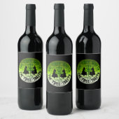 Étiquette Pour Bouteilles De Vin Golf sur disque (Bouteilles)