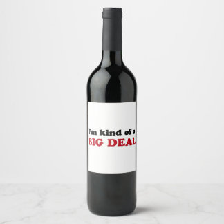 Étiquette Pour Bouteilles De Vin gros problème