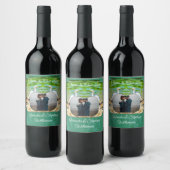 Étiquette Pour Bouteilles De Vin Grue 0335 (Bouteilles)