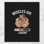 Étiquette Pour Bouteilles De Vin Gym (Étiquettes simples)