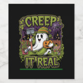 Étiquette Pour Bouteilles De Vin Halloween (Étiquettes simples)