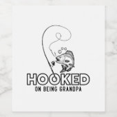 Étiquette Pour Bouteilles De Vin Hâté D'Être Un Grand-Père