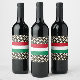 ÉTIQUETTE POUR BOUTEILLES DE VIN HONGRIE
