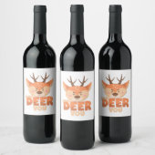 Étiquette Pour Bouteilles De Vin How Deer You (Bouteilles)