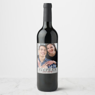 Étiquette Pour Bouteilles De Vin I Love You Valentine's Day Photo