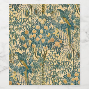 Étiquette Pour Bouteilles De Vin Illustration vintage de Walter Crane représentant