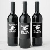 Étiquette Pour Bouteilles De Vin Imprimer Little Boo Halloween (Bouteilles)