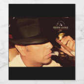 Étiquette Pour Bouteilles De Vin Incognito (Étiquettes simples)