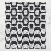 Étiquette Pour Bouteilles De Vin Ipanema / Copacabana Boardwalk (Étiquettes simples)