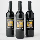 Étiquette Pour Bouteilles De Vin J'Aime Vraiment Les Dons (Bouteilles)