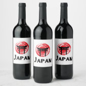 Étiquette Pour Bouteilles De Vin Japon (Bouteilles)