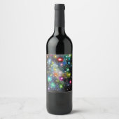 Étiquette Pour Bouteilles De Vin Je souhaite que (Devant)